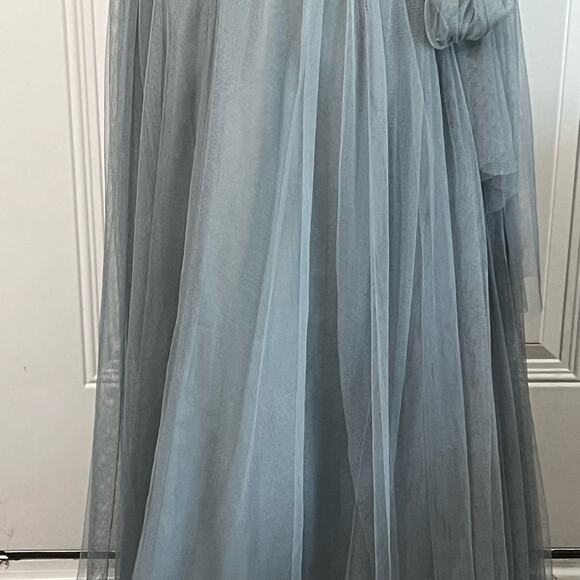 Jenny Yoo Collection Women's Column Dress Size 8 Annabelle Convertible Tulle - Picture 11 of 16